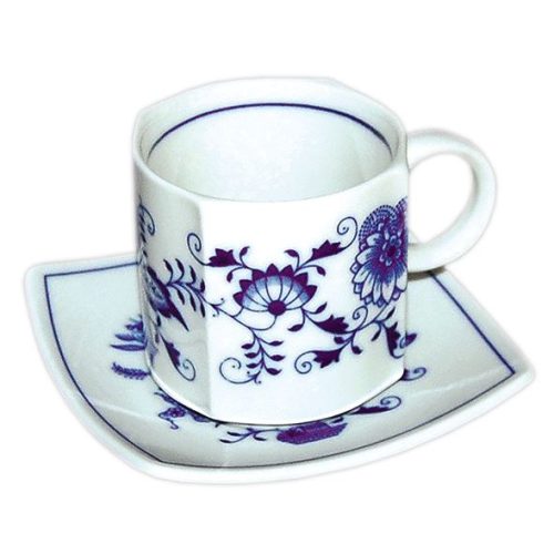 Cibulák - Šálka + podšálka Vito - Originálny cibuľový porcelán